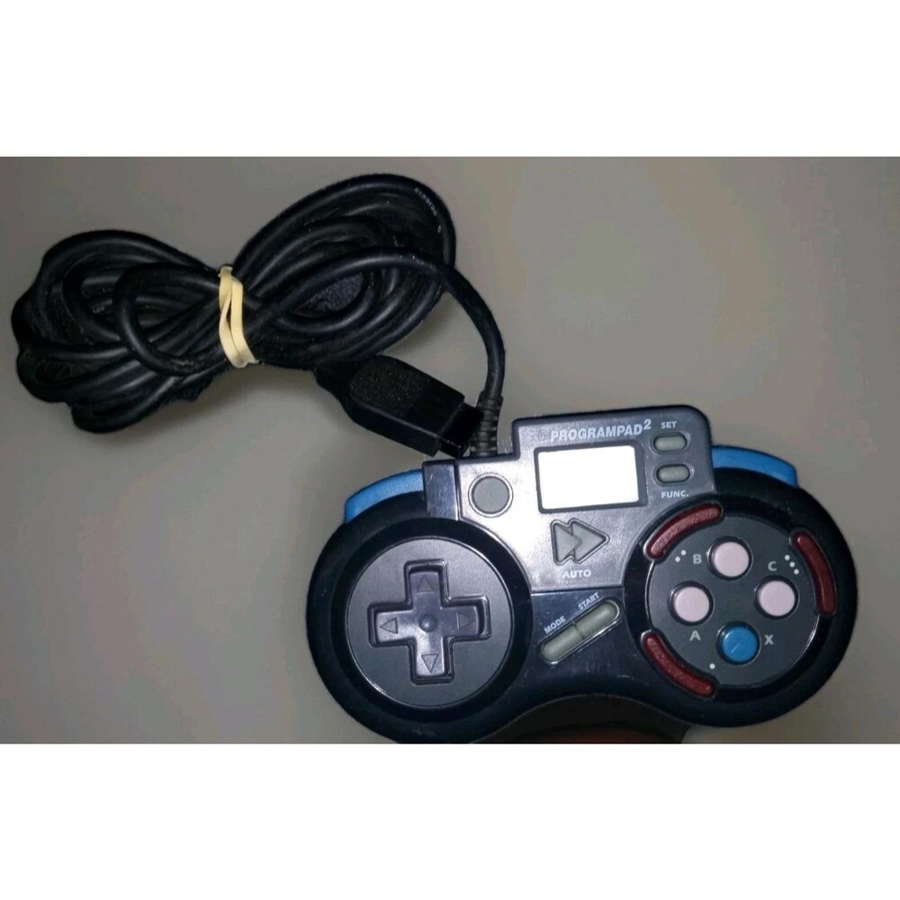 Sega Genesis SG ProgramPad 2 Set Controller Programmable Turbo Gamepad